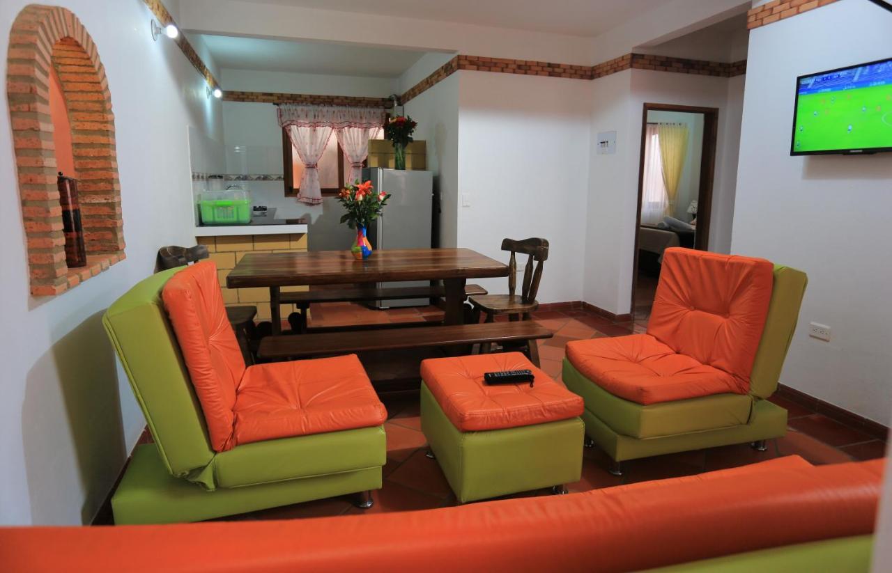 Apartahotel La Gran Familia Villa de Leyva Kültér fotó