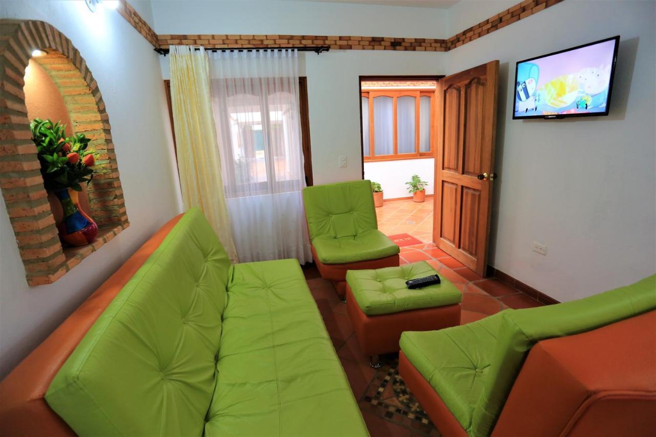 Apartahotel La Gran Familia Villa de Leyva Kültér fotó
