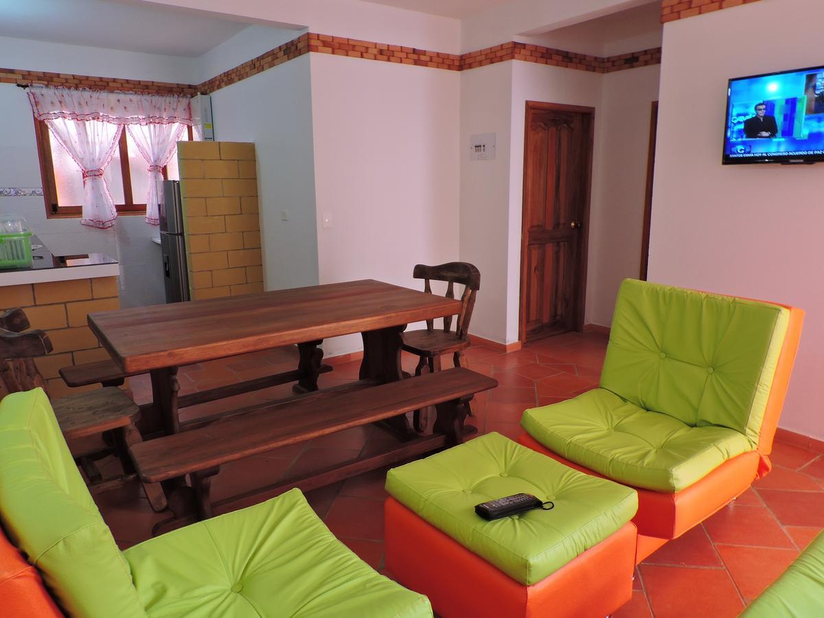 Apartahotel La Gran Familia Villa de Leyva Kültér fotó