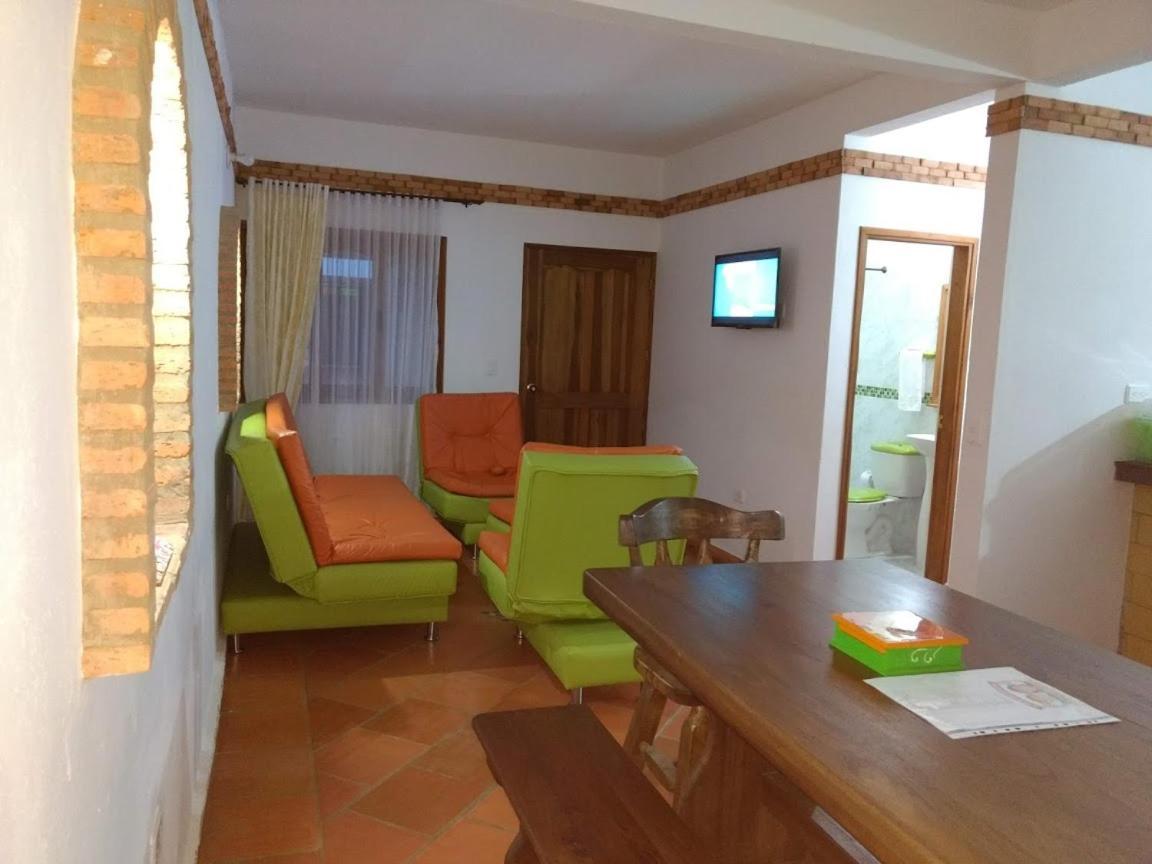 Apartahotel La Gran Familia Villa de Leyva Kültér fotó